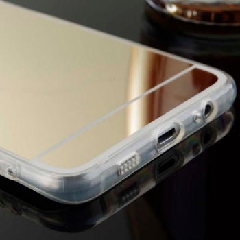 Capa Protetora Em Silicone Espelhada Para iPhone